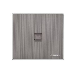 فيشة تليفون LUXIFY باللون الفضي