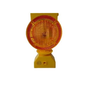 مصباح تحذير شمسي MAS — لمبة إنذار لحواجز المرور ومواقع الإنشاءات