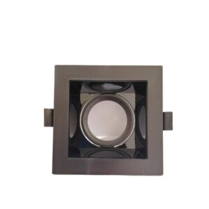 إطار سبوت لايت مربع أسود مانع للتوهج كامل MG-061S-1