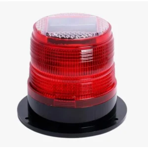 ضوء تحذيري شمسي مع قاعدة تثبيت — المحترفين MHU