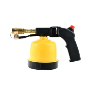 مشعل غاز M.T.I بتصميم مسدس وإشعال ذاتي مع ضبط شدة اللهب