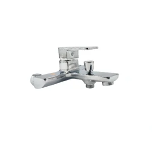 خلاط بانيو جداري بمقبض واحد — تشطيب كروم | OKYANUS