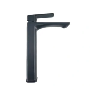 صنبور مغسلة أنيق بتشطيب مطفي — مثالي للحمامات العصرية | OKYANUS+ أسود