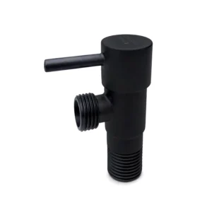 صمام زاوية نحاسي باللون الأسود — تصميم عصري ومتانة مقاومة للتآكل | Orient Standard