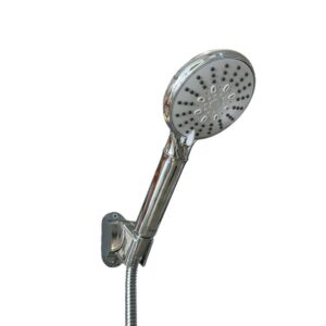 أوريسا ORISA 30090 — سماعة كرومية مستديرة مزودة بإضاءة LED وقاعدة