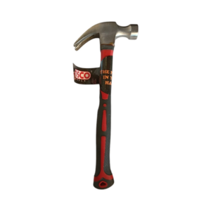 مطرقة مخلب احترافية OSCO — رأس فولاذي ومخلب لخلع المسامير، قبضة مطاطية مضادة للانزلاق، 225 جم