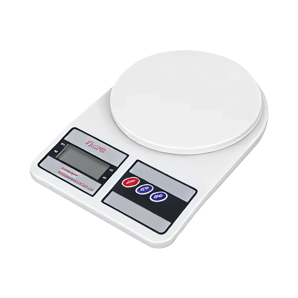 ميزان مطبخ إلكتروني OSCO بسعة 10 كجم — رقمي دقيق بالجرام والأونصة