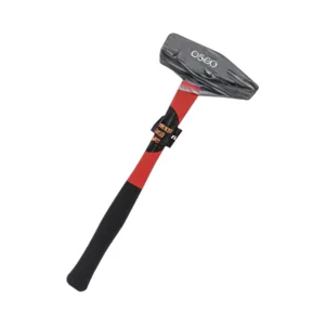 مطرقة حدادة OSEO 300 غ — رأس فولاذي مقسّى ومقبض مانع للانزلاق — للأعمال الشاقة والتكسير