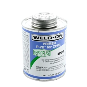 برايمر ويلد-أون P-72 شفاف لأنابيب CPVC — 473 مل