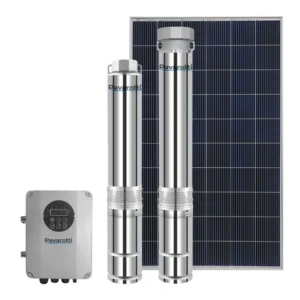 Pavarotti مضخة غاطسة شمسية من الستانلس ستيل لآبار عميقة