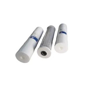 طقم خراطيش فلتر جامبو (PP و CTO) لتنقية المياه — إم بيور، أبيض