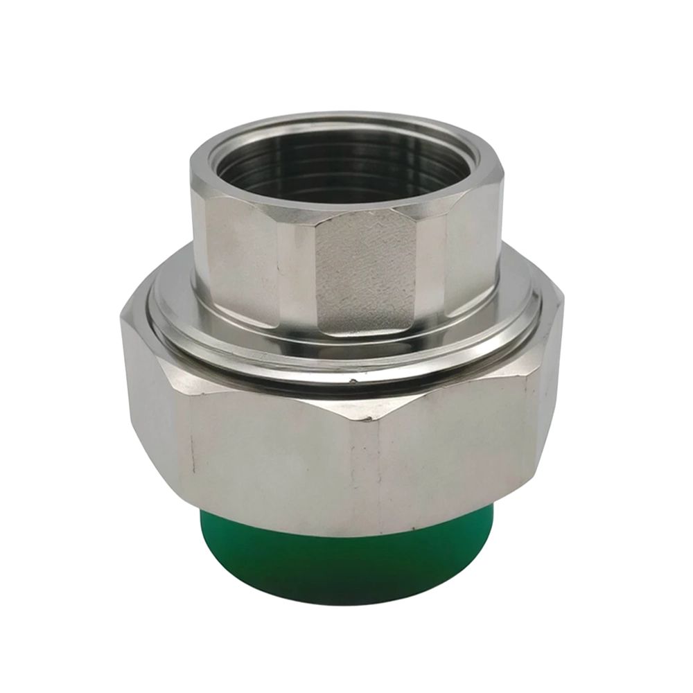 موصل داخلي بخيط PPR أخضر 20 مم × 1 بوصة لتوصيل أنابيب المياه