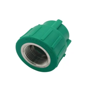 جلبة داخلية PPR خضراء بمقاس 25 مم × 1/2 بوصة لتوصيل الأنابيب