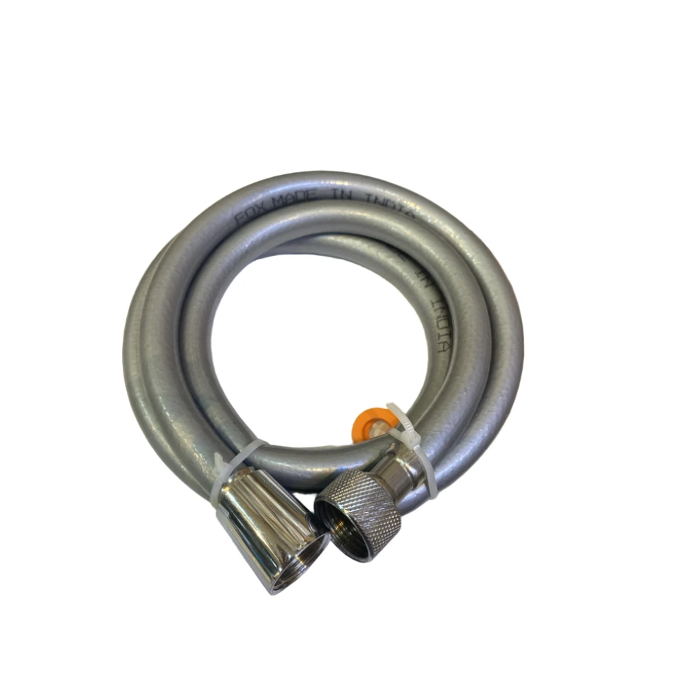 خرطوم دش مرن PVC من فوكس بطول 150 سم — لون فضي (صنع في الهند)