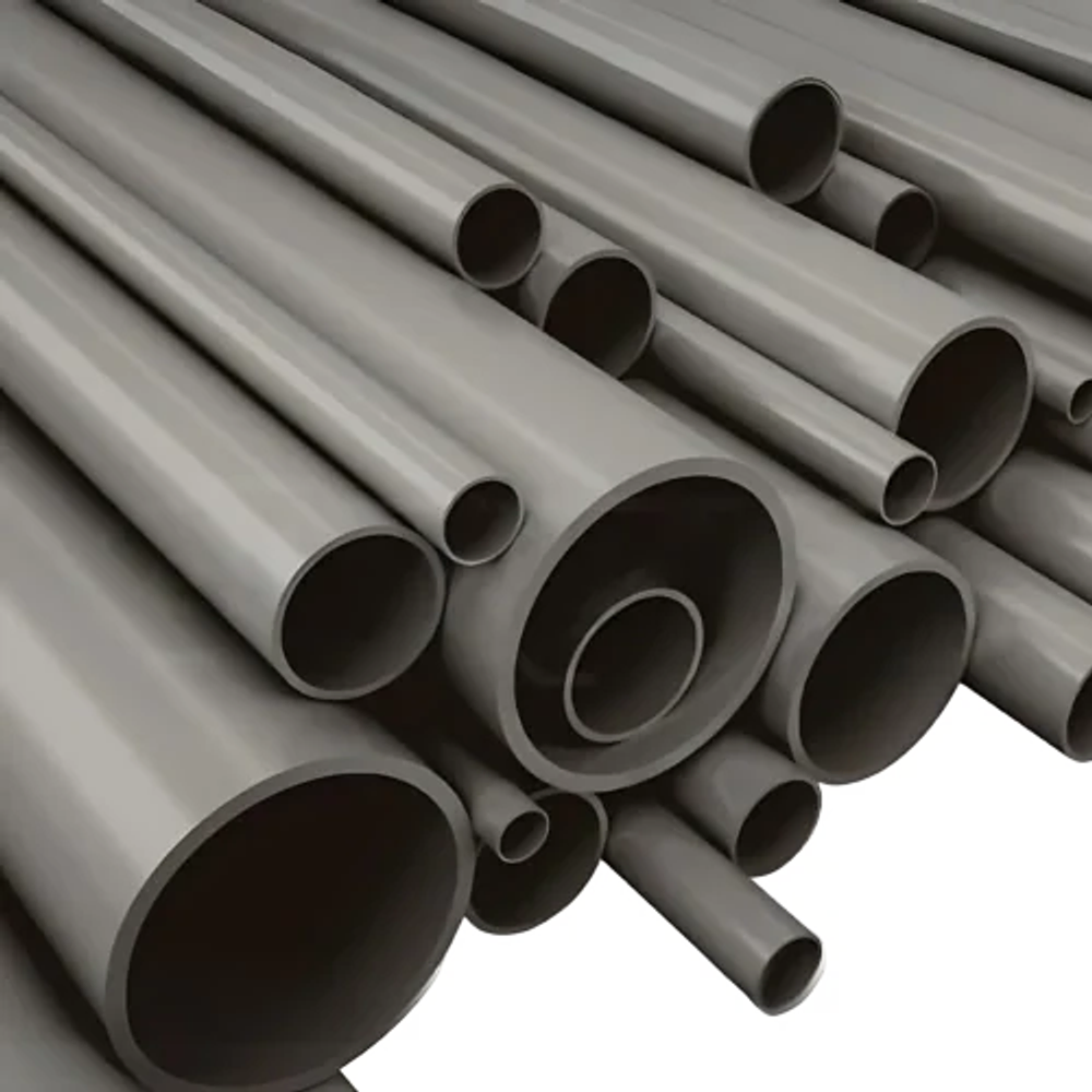 ماسورة PVC فئة ضغط 80 — سابكو — رمادي — 1/2 بوصة