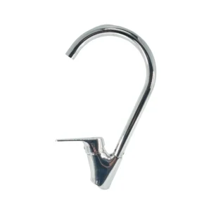 خلاط مطبخ أوكيانوس ذراع مفرد بقوس مرتفع - كروم (RANGO)