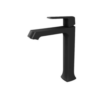 خلاط مغسلة بعنق طويل REIZ — أسود (BROZO SI-045562/BK)