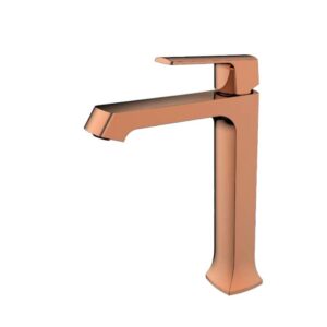 خلاط مغسلة طويل من REIZ بلون ذهبي روز — BROZO SI-045562/RG