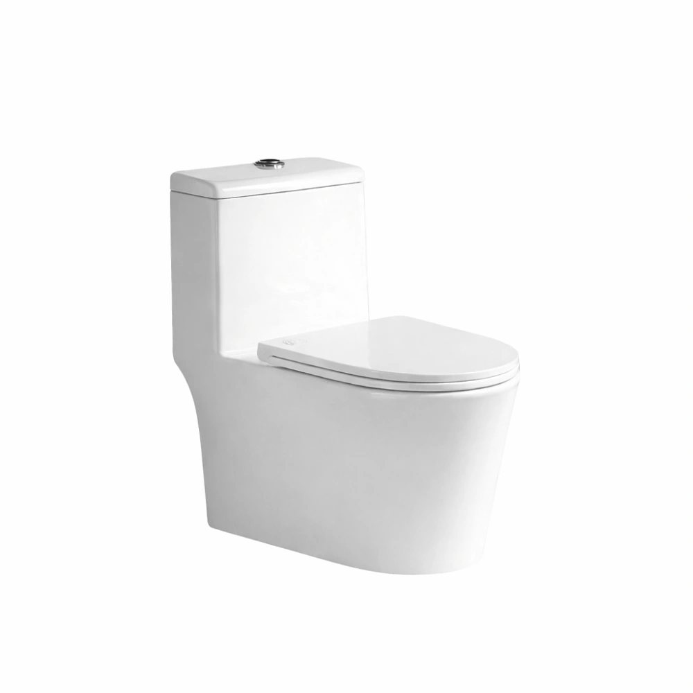 Halfer White European Toilet Seat — S-Trap 25cm Drain