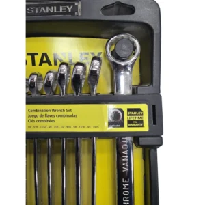 Stanley SAE Double Ended Wrench Set, 11 Pieces — Model 94-385