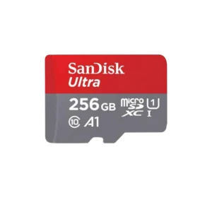 بطاقة مايكرو SD بسعة 256 جيجابايت — سعة قصوى وتخزين ممتد مع أداء ثابت