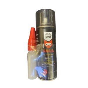 Selsil Ninja لاصق فائق السرعة وقوي — 200 مل + غراء 50 جم