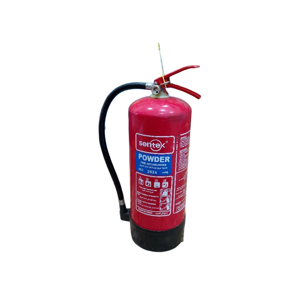 SENTEK Multi-Purpose Dry Powder Fire Extinguisher — 6 kg Capacity (ABC)