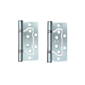 مفصلة أبواب SKAB مقاس 4×3 بوصة، سماكة 2.5 مم، تشطيب نيكل ساتان