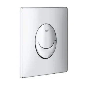 Grohe Skate Air Circular Pressure Plate for Concealed Flush — Chrome