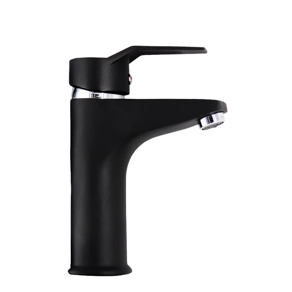 خلاط مغسلة أسود SPARTA (تركي)