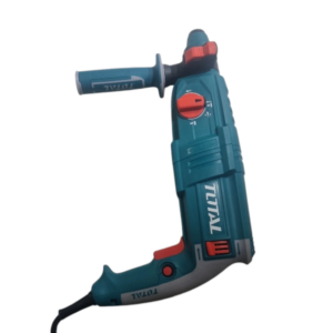 مثقاب مطرقي كهربائي متعدد الوظائف من TOTAL — حفر وتكسير بأداء قوي وتحكم دقيق، قبضة جانبية مريحة لأعمال البناء والتركيب