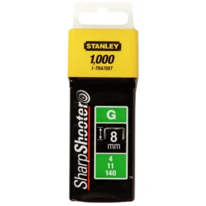 دبابيس تثبيت ستانلي TRA705T عالية التحمل — 8 مم (5/16 بوصة) — عبوة 1000 دبوس