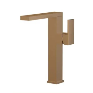 خلاط مغسلة مرتفع بمقبض واحد من Tredex — لون نحاسي