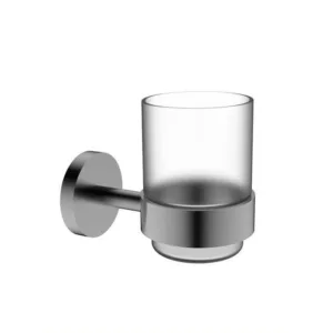 كوب مع حامل جداري من Tredex - رمادي