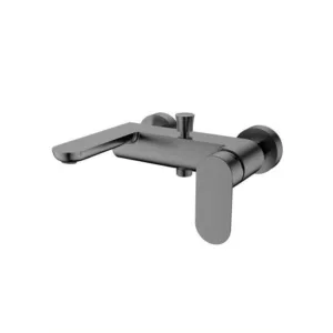 خلاط جداري للدش والبانيو بمقبض واحد — Tredex — كروم/رمادي