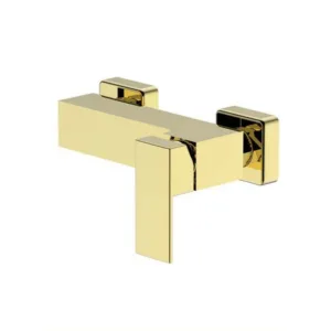 خلاط دش وبانيو خارجي بمقبض واحد من Tredex — كروم بتشطيب ذهبي