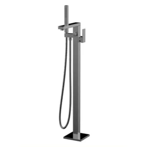 خلاط أرضي عصري لحوض الاستحمام - Tredex - كروم ورمادي