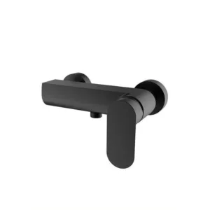 خلاط دش جداري بمقبض واحد من Tredex — كروم وأسود