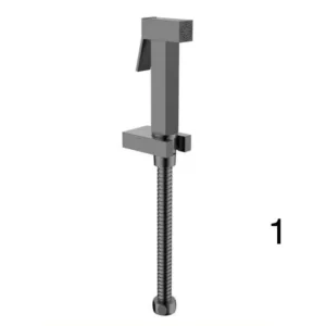 طقم شطاف يدوي من TREDEX — كروم/رمادي