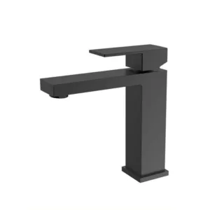 صنبور/خلاط مغسلة بمقبض واحد - Tredex - تشطيب كروم أسود