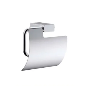 حامل ورق تواليت بغطاء من Tredex بتشطيب كرومي