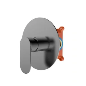 خلاط دش مخفي بذراع تحكم واحدة من Tredex — تشطيب كروم/رمادي