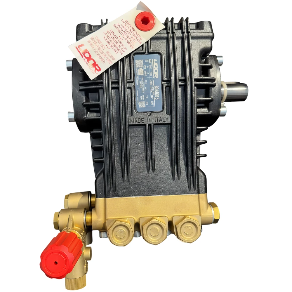 UDOR 80.400/S High Pressure Pump — 300 bar, 16.5 L/min — Made in Italy