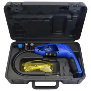 Raptor electronic refrigerant leak detector with UV light