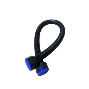 خرطوم ماء مرن VAMOS — طول 40 سم، أسود (موديل G0022)