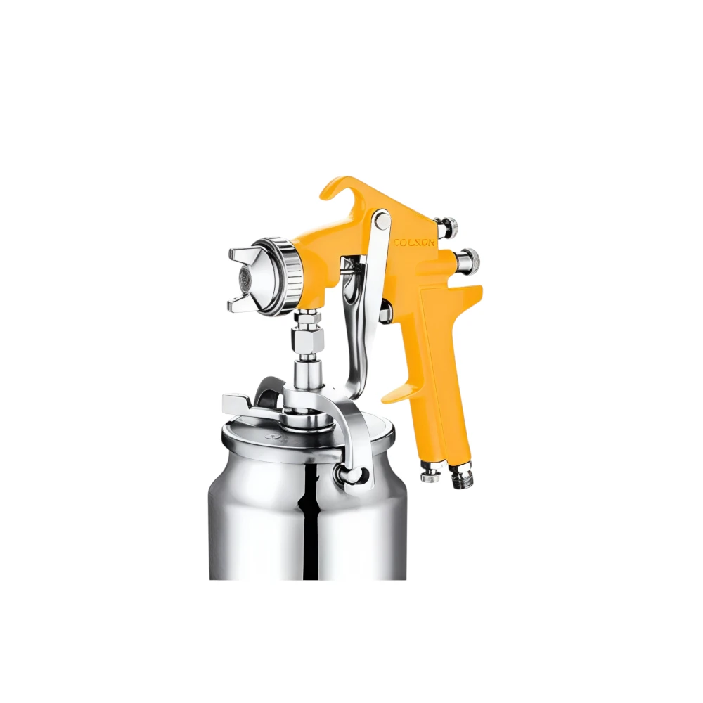 مسدس رش هوائي طراز W-71S من كولكسون مع كوب شفط سعة 1000 مل