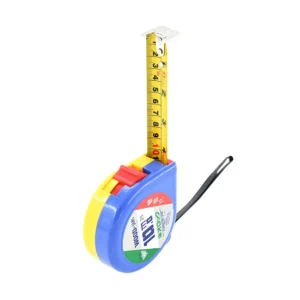 شريط قياس معدني WOOD-JAMS 10 م × 25 مم مع قفل واسترجاع تلقائي