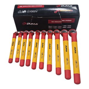 طقم مفاتيح معزول كهربائياً (مقاس 10–24 مم) — دوما (DUAM)