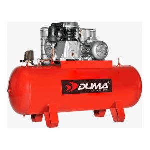 ضاغط هواء إيطالي DUMA سعة 150 لتر — العدد والأدوات