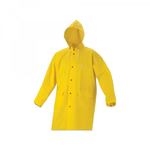 بالطو مطر أصفر ثقيل - مقاس 2XL